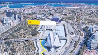 Course Valencia Marathon 2024 / Recorrido Maratón Valencia 2024 - Live