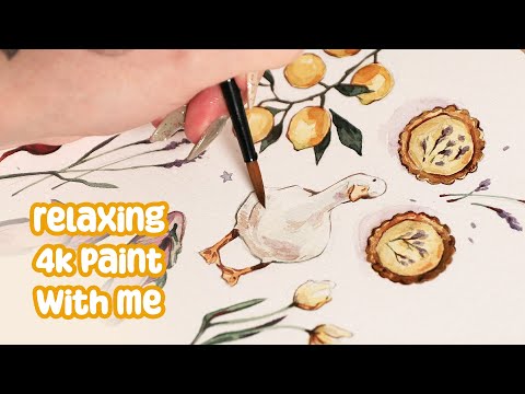 let’s paint together ✦ Paul Rubens Watercolor Process