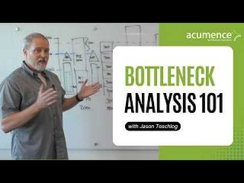 What is Bottleneck Analysis? Understanding Production Efficiency | Acumence by Flexware Innovation