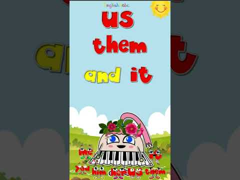 Object Pronouns / me, you, him, her, us, them, it /  Phonics Mix! #shorts