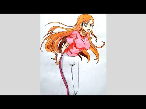 Drawing Orihime from Bleach #shorts #short #artsyfam #art #anime #trending #viral #bleach #orihime