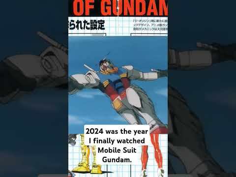 Mobile Suit Gundam is really Good. #gundam #anime #shortsvideo #shorts #sci-fi #robots #videogames