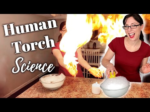 Human Torch Science: How to Firebend in Real Life!