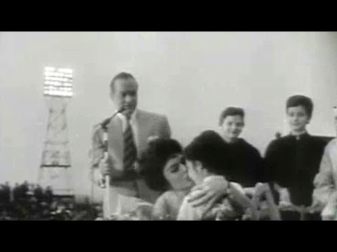 Bob Hope visits Johnson Air Base 1957