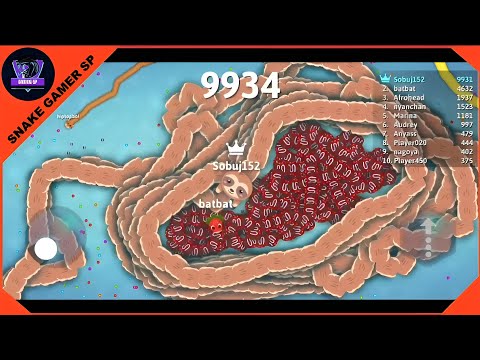 Snake io Most Delicious 🐍Snake lo 🐍Snake Game Epic Snakeio Gameplay ( змейка )