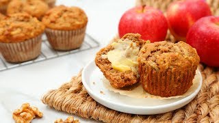 3 Delicious Autumn Muffin Recipes | Pumpkin Spice, Apple Walnut, Carrot Cake!