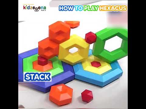 How to play kidzooona hexacus