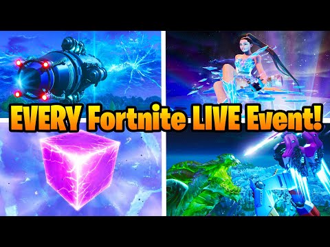 EVERY Live Event in Fortnite HISTORY.. 😳🥺 #Shorts