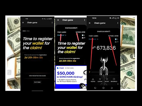#chaingame  how to connect your wallet   don't mis everyone কেউ মিস করবেন না #onchain #chaingame