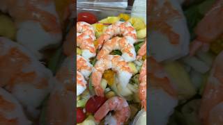 好市多水果鮮蝦沙拉 #salad #costco #food #fresh #vegetables #shrimp #healthy #kirk