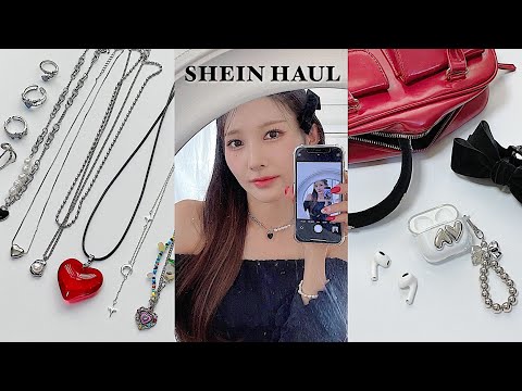 【SHEIN購入品】 初SHEIN爆買いが当たりすぎて大興奮❗️こんな可愛いん？🫠💗【쉬인 하을】