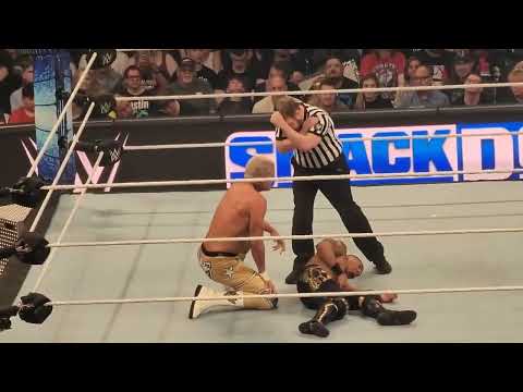 Cody Rhodes outlasts Carmelo Hayes in Smackdown main event: WWE Smackdown😋