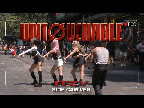 [KPOP IN PUBLIC][SIDE-CAM] ITZY (있지) "UNTOUCHABLE" Dance Cover by CRIMSON 🥀 | Australia