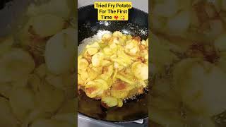 Yumm Yumm 😋 #ytshorts #trending #shortsvideo #motivational #food #foodblogger #potato #frypotato