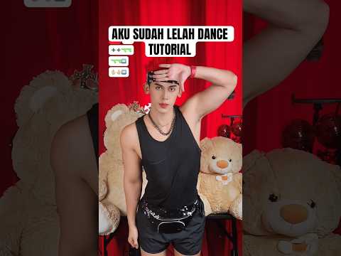 AKU SUDAH LELAH DANCE TUTORIAL ( ADHELIA ) | TREND DC LAGU AKU SUDAH CAPEK DANCER MERAH YANG LUCU