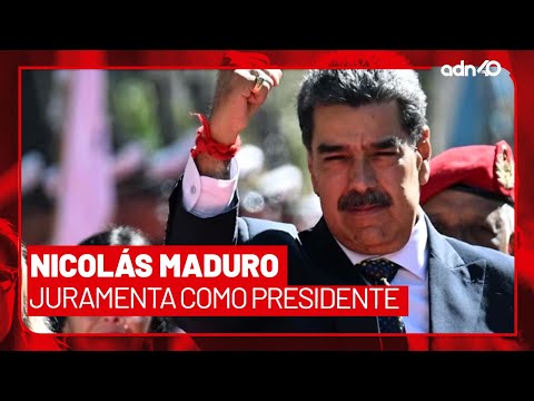 🚨¡Última Hora! Nicolás Maduro juramenta como presidente de Venezuela