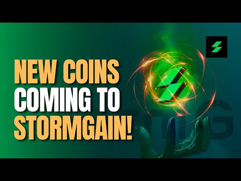 New Cryptos on StormGain! Theta, Binance, Polygon and More.......