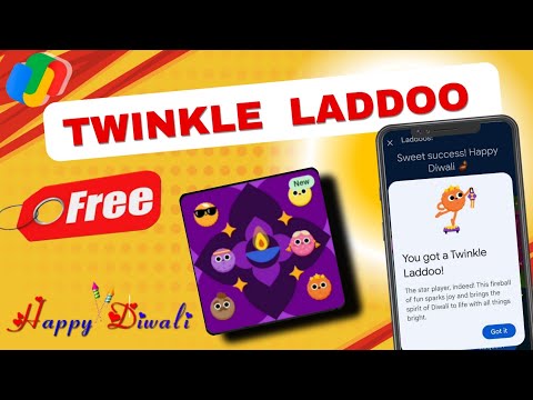 instant twinkle laddoo gpay diwali offer | free twinkle laddoo tricks google pay |