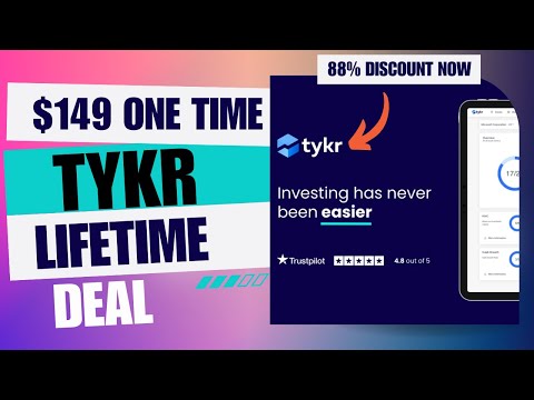 💥💸💥TYKR Lifetime Deal | Unlock Stock Market Success | $149 Lifetime Deal | 88% Now