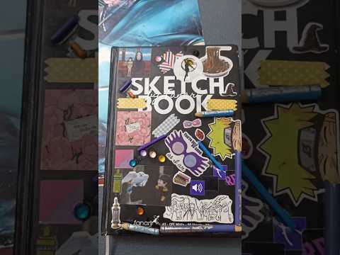 Sketchbook Tour +100 ART | #art #artist #viralvideo #character #anime