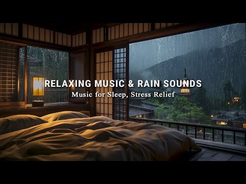 Peaceful Piano & Rain Sounds for Deep Sleep - Close your Eyes and Go to Bed - You will fall Asleep