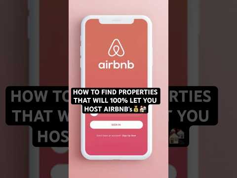 HOW TO FIND AN AIRBNB FRIENDLY PROPERTY 🏘️💰#entrepreneur #airbnb #shorttermrentals #airbnblife