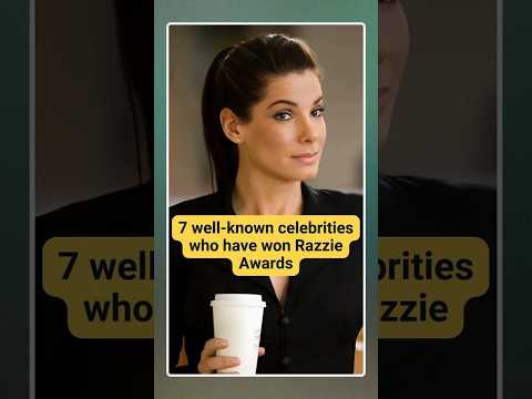 Celebrities Who Have Won Razzie Awards #razzieawards #worstactor #worstactress