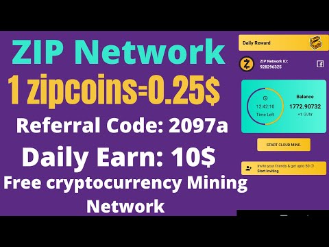 ZIP Network | ZIP Coin || Referral Code:  2097a || 1 zipcoins=0.25$ | #zipnetwork #zipcoins #zipcoin