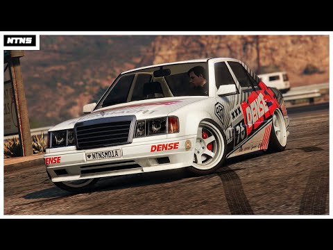 GTA V - NEW Vorschlaghammer DRIFT BUILD! Full Build & Customization (Mercedes 500E/AMG Hammer)