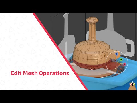 Blender Starter Kit Course - Edit Mesh Operations