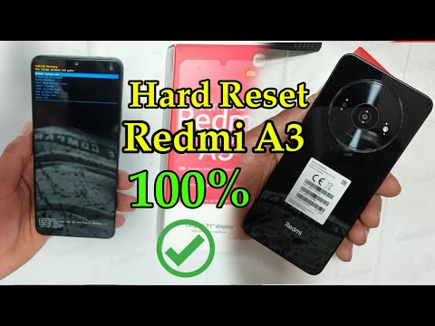 Hard Reset Redmi A3 2024 ✅