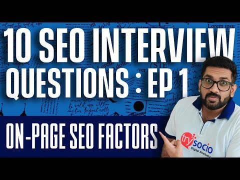 Top 10 SEO Interview Questions & Answers in Malayalam | Prepare for SEO Interview in 2023