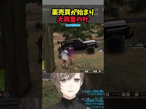 薬売買が始まり大興奮の叶【叶/にじさんじ/にじGTA/切り抜き】