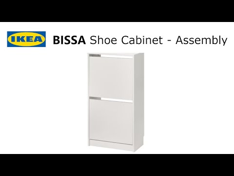 IKEA BISSA Shoe Cabinet - Unbox & Assembly