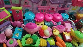 Unboxing hello kitty sanrio kitchen set 💞 with unboxing hello kitty miniature toys 🥳