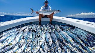 1,000lbs of Fish...BIG Payday! (Commercial Kingfish) -Catch Clean Cook