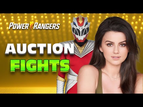 Power Rangers Battle between Rangers because of the Auction