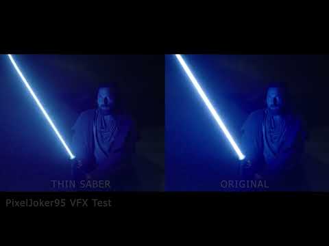 Thin Lightsaber VFX Rework- Kenobi Fanedit