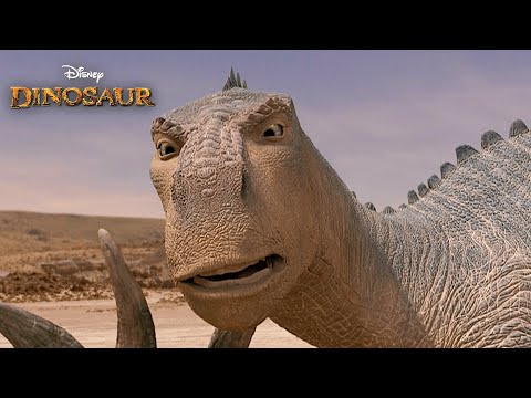 Aladar finds Water - Dinosaur (HD Movie Clip)