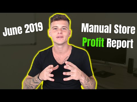 eBay Manual Dropshipping Store - Income Report June 2019