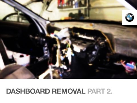 DIY : BMW e36 Dashboard Removal Part 2 (in HD)