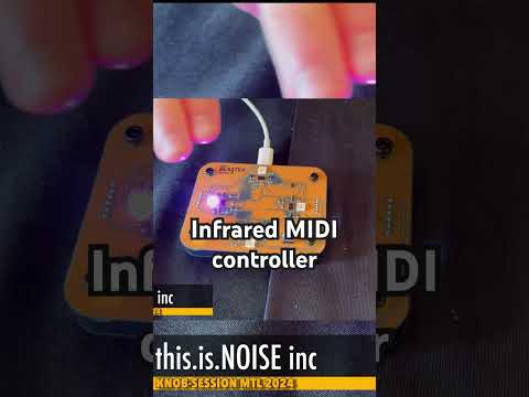 MIDI Blaster from @thisisNOISEinc - infrared #midicontroller