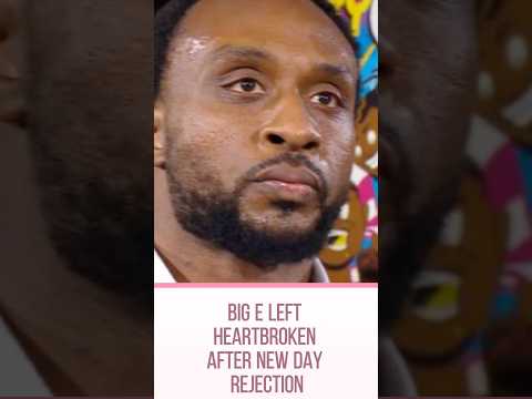 Big E left heartbroken after new day rejection #thenewday #kofikingston #xavierwoods #wwe #shorts