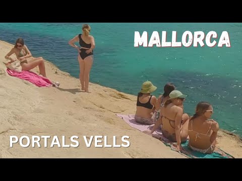 Beach walk | Mallorca, Spain | Playa del Mago, Platja del Rei - Cala Portals Vells 2, 3  Summer 2023