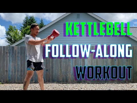 Follow-Along Kettlebell Workout: Devil's, Swings, Chops, March + 21s