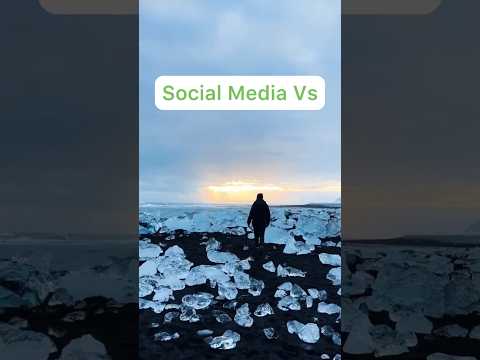 Social media vs reality #travel #explore #adventure #nature #traveling #travelvlog #usatravel