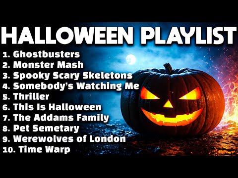 Halloween Playlist 👻 Best Halloween Songs of All Time 🎃 Halloween Music Playlist