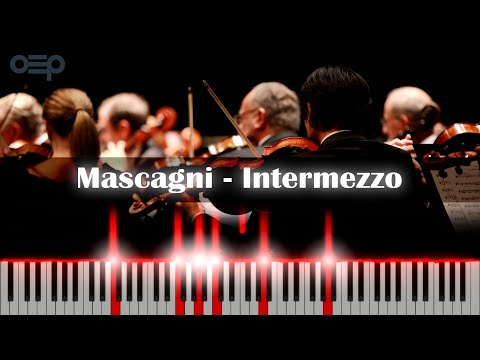 Mascagni - Intermezzo | Classical Music with MIDI Visualizer 4K