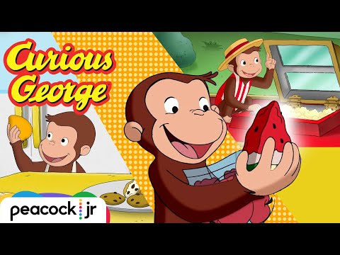 George Goes Bananas for Food 🐵 | Marathon for Kids! 🍌 | CURIOUS GEORGE