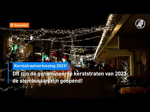 🎄 Wie heeft de mooiste kerststraat van 2023? De stembussen zijn geopend! | Hart van Nederland